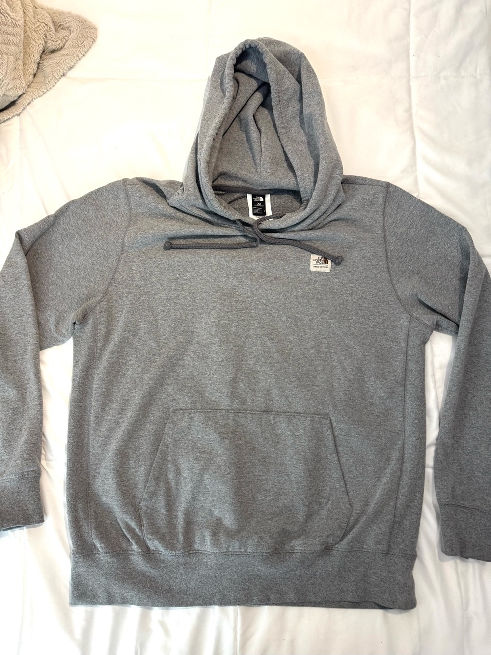 The North Face Men's Heather Gray Pullover Hoodie